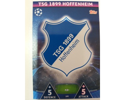 Macht Attax Champions League 2019 ESCUDO Nº 109