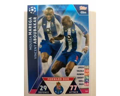 Macht Attax Champions League 2019 FORWARD DUO Nº 360