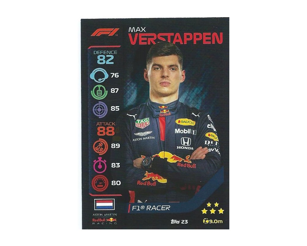 Turbo Attax MAX VERSTAPPEN N 23