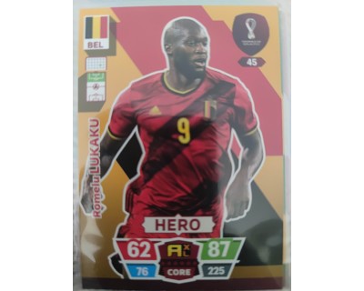 Adrenalyn XL QATAR 2022 LUKAKU BELGIUM Nº45