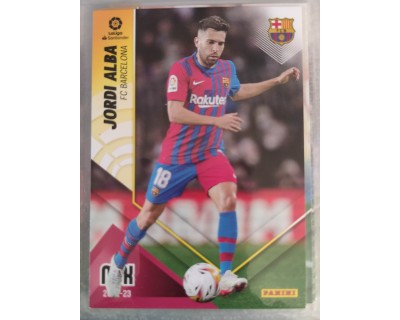 MEGACRACKS 2022/2023 JORDI ALBA FC BARCELONA Nº72