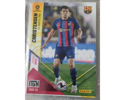 MEGACRACKS 2022/2023 CHRISTENSEN FC BARCELONA Nº68 FICHA BIS SEGUNDA EDICION