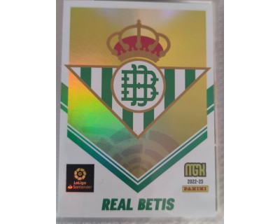 MEGACRACKS 2022/2023 ESCUDO REAL BETIS Nº82