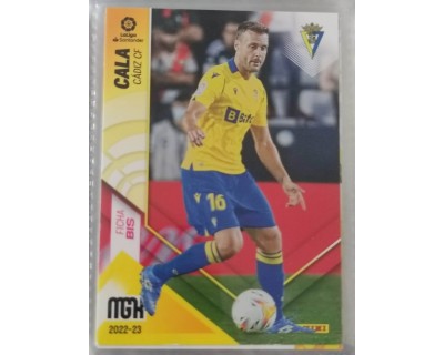 MEGACRACKS 2022/2023 CALA CADIZ CF Nº106 FICHA BIS SEGUNDA EDICION