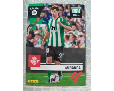 Megacracks 2023/2024 MIRANDA REAL BETIS Nº115