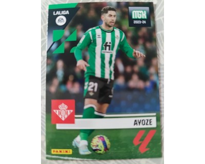 Megacracks 2023/2024 AYOZE REAL BETIS Nº126