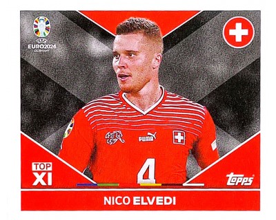 Uefa Euro Germany 2024 Grupo A NICO ELVEDI Nº SUI TOP 1