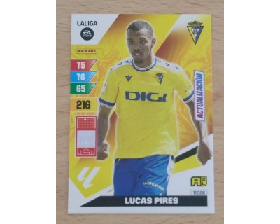 Adrenalyn XL LA LIGA 2023/2024 LUCAS PIRES Nº116BIS ACTUALIZACION ESPECIAL