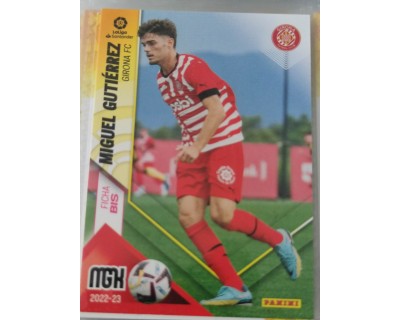 MEGACRACKS 2022/2023 MIGUEL GUTIERREZ GIRONA CF Nº 198 BIS SEGUNDA EDICION