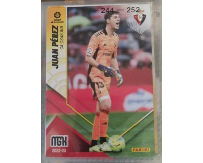 MEGACRACKS 2022/2023 JUAN PEREZ CA OSASUNA Nº 246