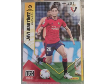 MEGACRACKS 2022/2023 JAVI MARTINEZ CA OSASUNA Nº 255