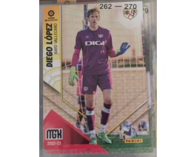 MEGACRACKS 2022/2023 DIEGO LOPEZ RAYO VALLECANO Nº 264 SEGUNDA EDICION