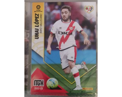 MEGACRACKS 2022/2023 UNAI LOPEZ RAYO VALLECANO Nº 270