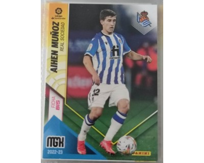 MEGACRACKS 2022/2023 AIHEN MUÑOZ REAL SOCIEDAD Nº 288 BIS TERCERA EDICION