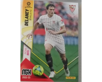 MEGACRACKS 2022/2023 DELANEY SEVILLA FC Nº 306 BIS SEGUNDA EDICION