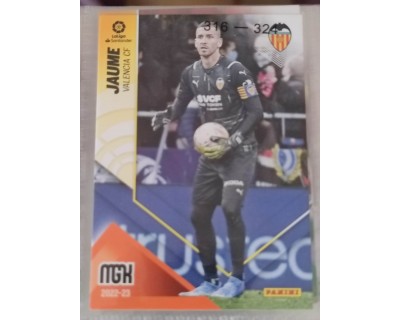 MEGACRACKS 2022/2023 JAUME VALENCIA CF Nº 318