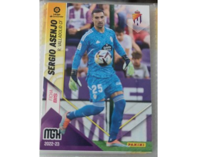 MEGACRACKS 2022/2023 SERGIO ASENJO REAL VALLADOLID Nº 336 BIS SEGUNDA EDICION