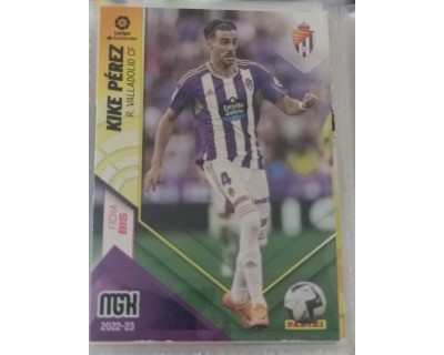 MEGACRACKS 2022/2023 KIKE PEREZ REAL VALLADOLID Nº 343 BIS TERCERA EDICION