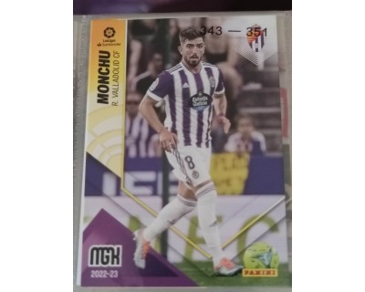 MEGACRACKS 2022/2023 MONCHU REAL VALLADOLID Nº 345