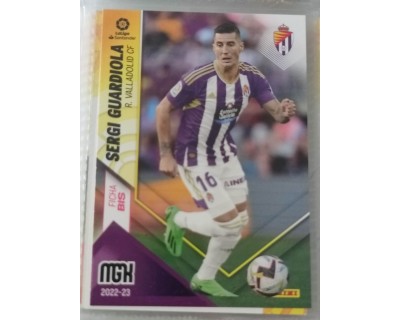 MEGACRACKS 2022/2023 SERGI GUARDIOLA REAL VALLADOLID Nº 351 BIS TERCERA EDICION