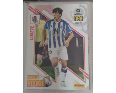 MEGACRACKS 2022/2023 LOBETE MASTER ROOKIE Nº 424