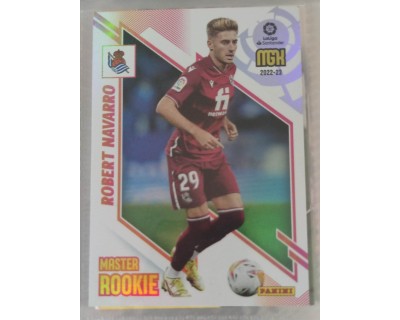 MEGACRACKS 2022/2023 ROBERT NAVARRO MASTER ROOKIE Nº 429