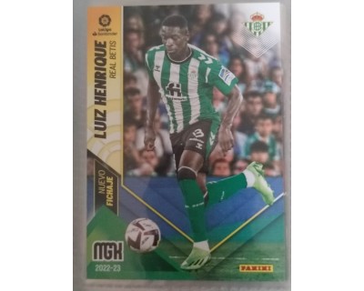 MEGACRACKS 2022/2023 LUIZ HENRIQUE NUEVO FICHAJE Nº 436 SEGUNDA EDICION