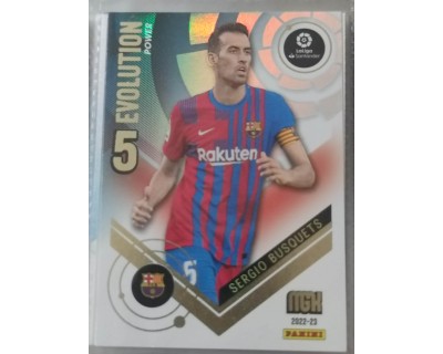 MEGACRACKS 2022/2023 SERGIO BUSQUETS EVOLUTION POWER Nº P401