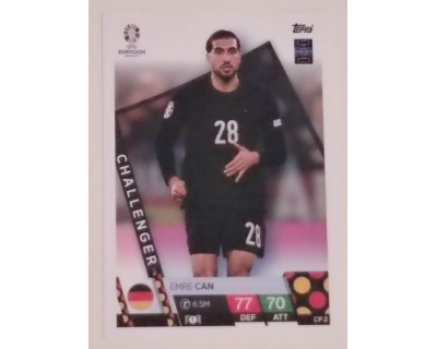 TOPPS UEFA EURO 2024 EMRE CAN CHALLENGER CP 2