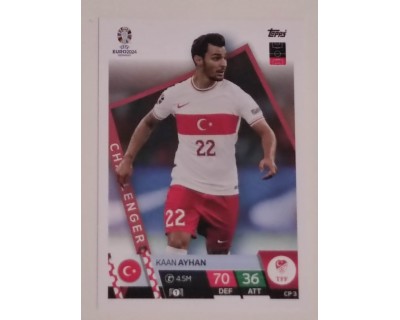 TOPPS UEFA EURO 2024 KAAN AYHAN CHALLENGER CP 3