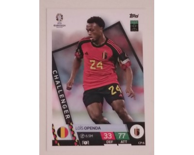 TOPPS UEFA EURO 2024 LOÏS OPENDA CHALLENGER CP 6