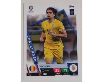 TOPPS UEFA EURO 2024 IANIS HAGI CHALLENGER CP 24