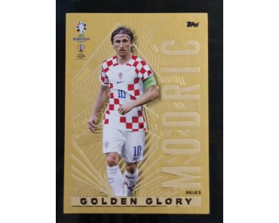 TOPPS UEFA EURO 2024 MODRIC GOLDEN GLORY GG LE3