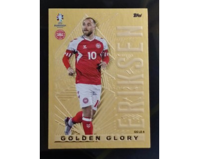 TOPPS UEFA EURO 2024 ERIKSEN GOLDEN GLORY GG LE4