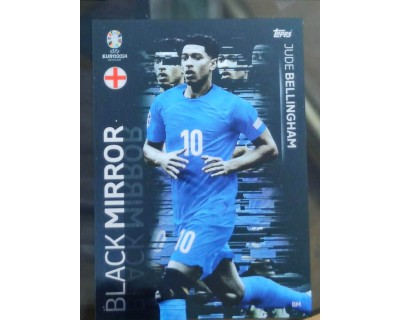 TOPPS UEFA EURO 2024 BELLINGHAM BLACK MIRROR BM