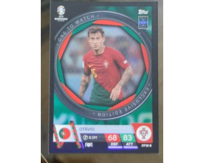 TOPPS UEFA EURO 2024 OTAVIO ONE TO WATCH OTW8