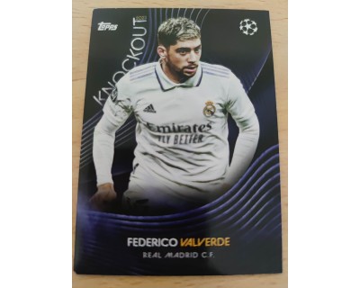 TOPPS KNOCKOUT 2023/2024 FEDE VALVERDE