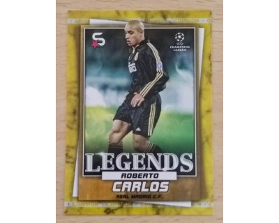 TOPPS SUPER STARS 2022/2023 ROBERTO CARLOS LEGENDS Nº194