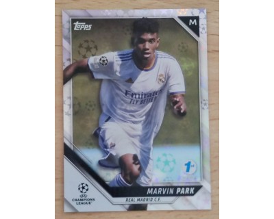 TOPPS UCL 2022 MARVIN PARK Nº136 1 ST EDITION STARBALL FOIL