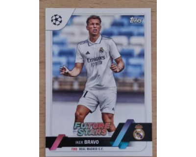 TOPPS UCL 2023 IKER BRAVO FUTURE STARS Nº87