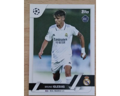 TOPPS UCL 2023 BRUNO IGLESIAS ROOKIE CARD Nº114