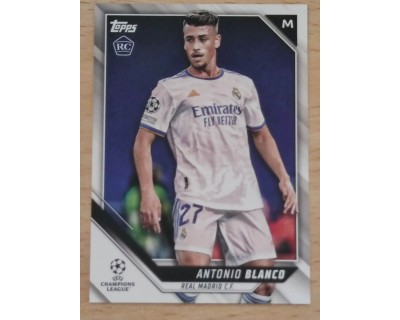 TOPPS UCL 2021/2022 ANTONIO BLANCO Nº124 ROOKIE CARD