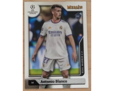 TOPPS MERLIN UCL 2021/2022 ANTONIO BLANCO Nº77 ROOKIE CARD