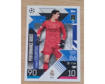 TOPPS MATCH ATTAX 2022/2023 THIBAUT COURTOIS NºPB7