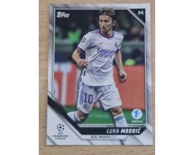 TOPPS UEFA CHAMPIONS LEAGUE 2021/2022 LUKA MODRIC Nº35 1ST EDITION