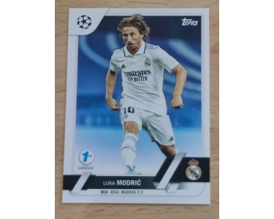 TOPPS UEFA CHAMPIONS LEAGUE 2022/2023 LUKA MODRIC Nº62 1ST EDITION