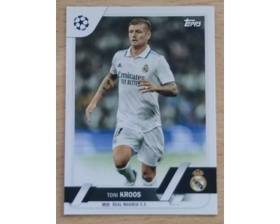 TOPPS UEFA CHAMPIONS LEAGUE 2022/2023 TONI KROOS Nº156