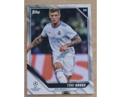 TOPPS UEFA CHAMPIONS LEAGUE 2021/2022 TONI KROOS Nº13