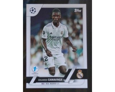 TOPPS UEFA CHAMPIONS LEAGUE 2022/2023 CAMAVINGA Nº12 1ST EDITION