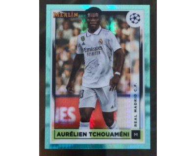 TOPPS MERLIN 2022/2023 TCHOUAMENI 122 AQUA